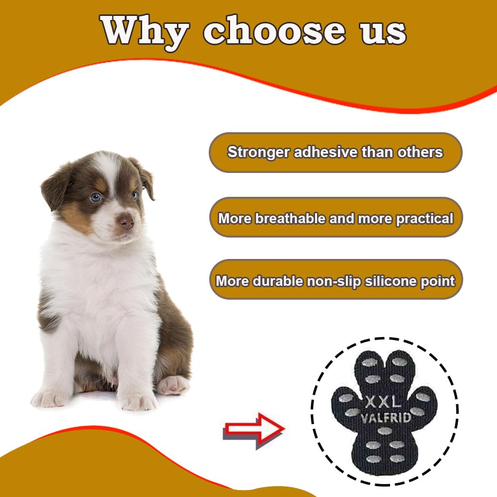 VALFRID dog paw protector keeps paws clean and dry after rain