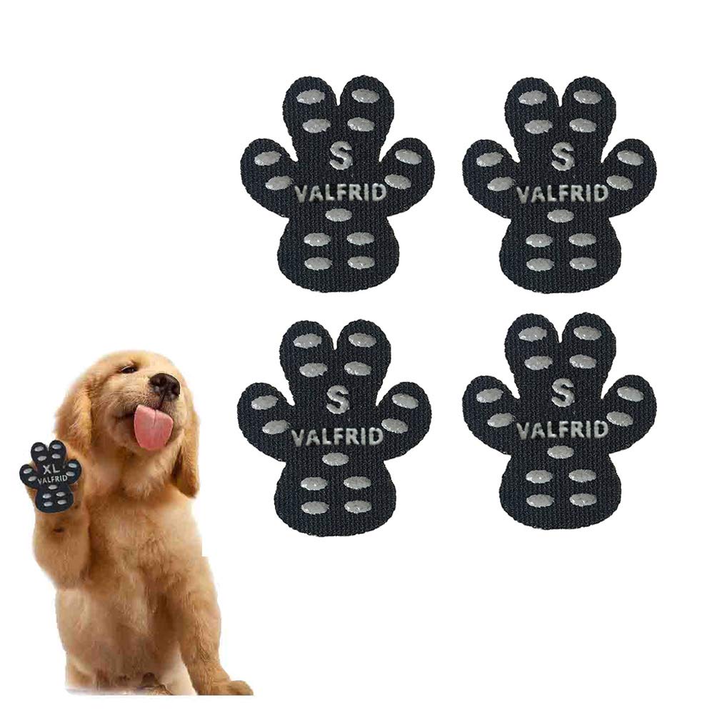 VALFRID dog paw protector packaging shows disposable, breathable protection for paws.