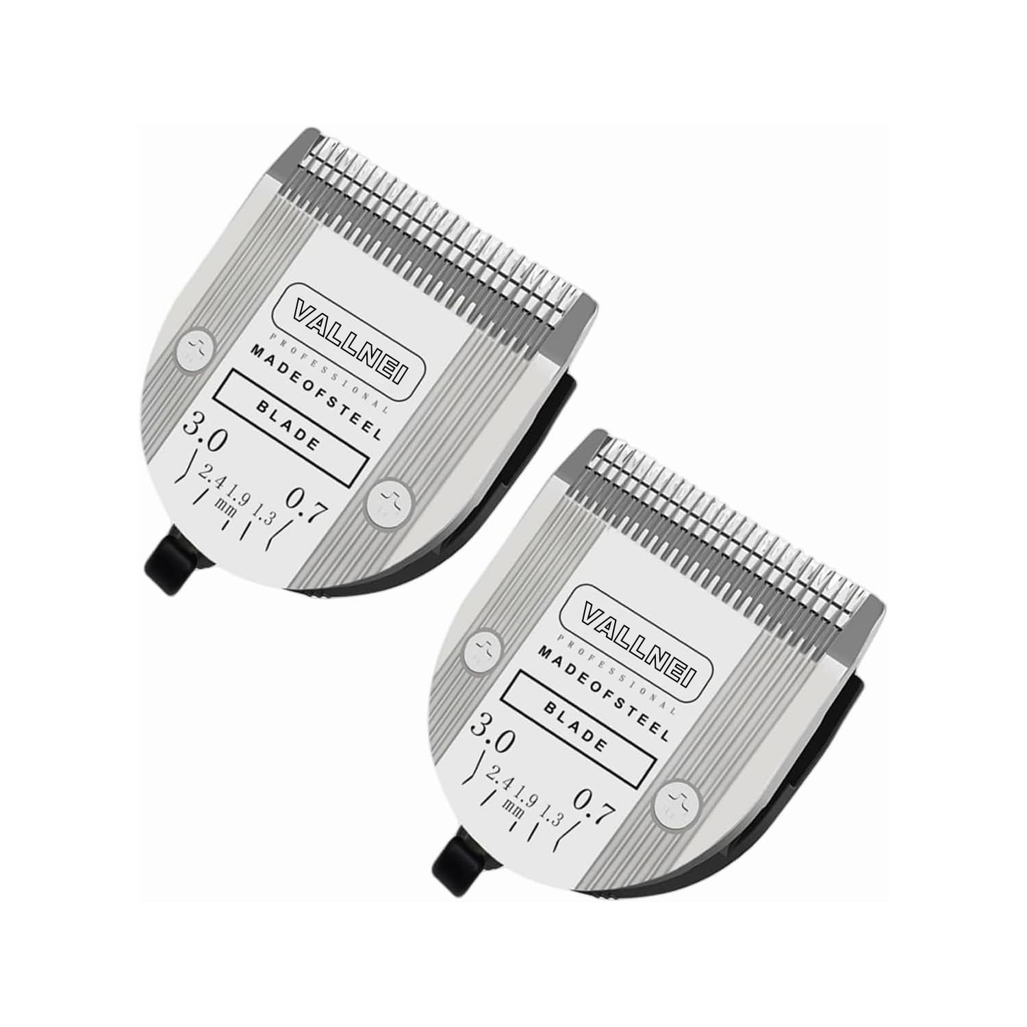 VALLNEI 2-pack detachable clipper for versatile grooming