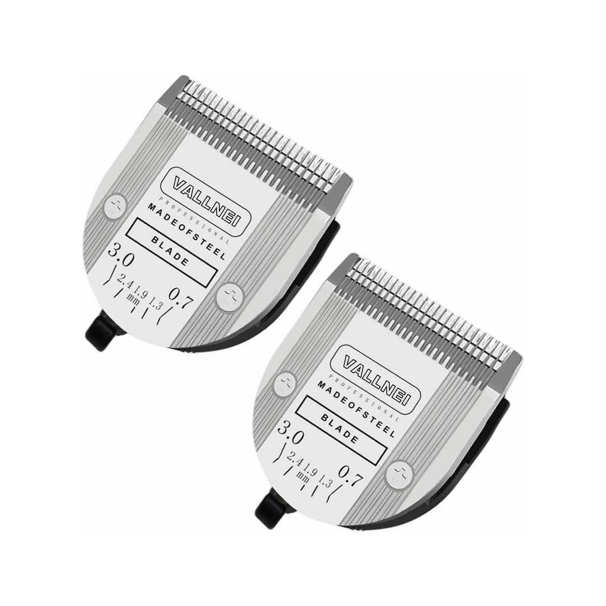 VALLNEI 2-pack detachable clipper for versatile grooming