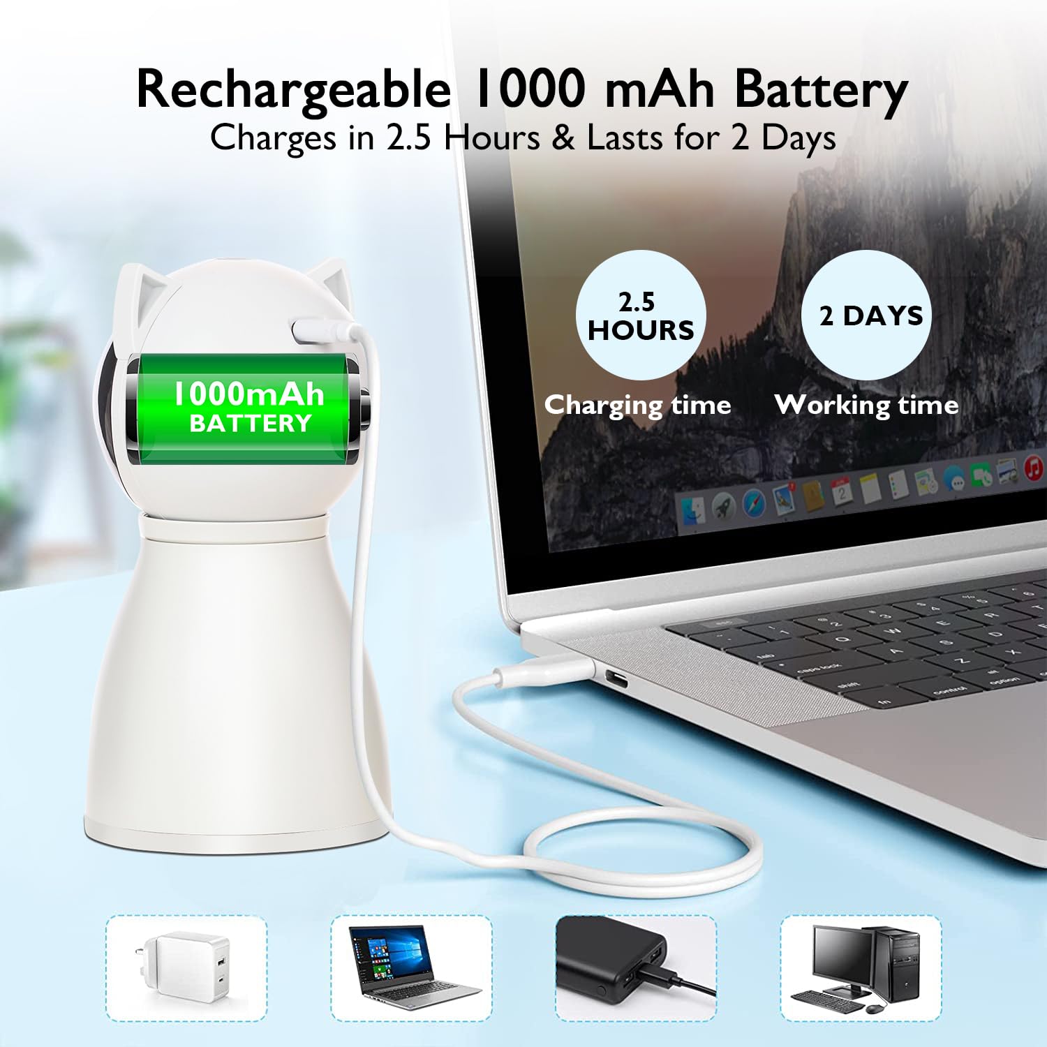 Valonii cat toys adjustable-angle laser head creates varied dot patterns.