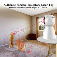 Valonii cat toys rechargeable-battery with USB charging for convenient power.
