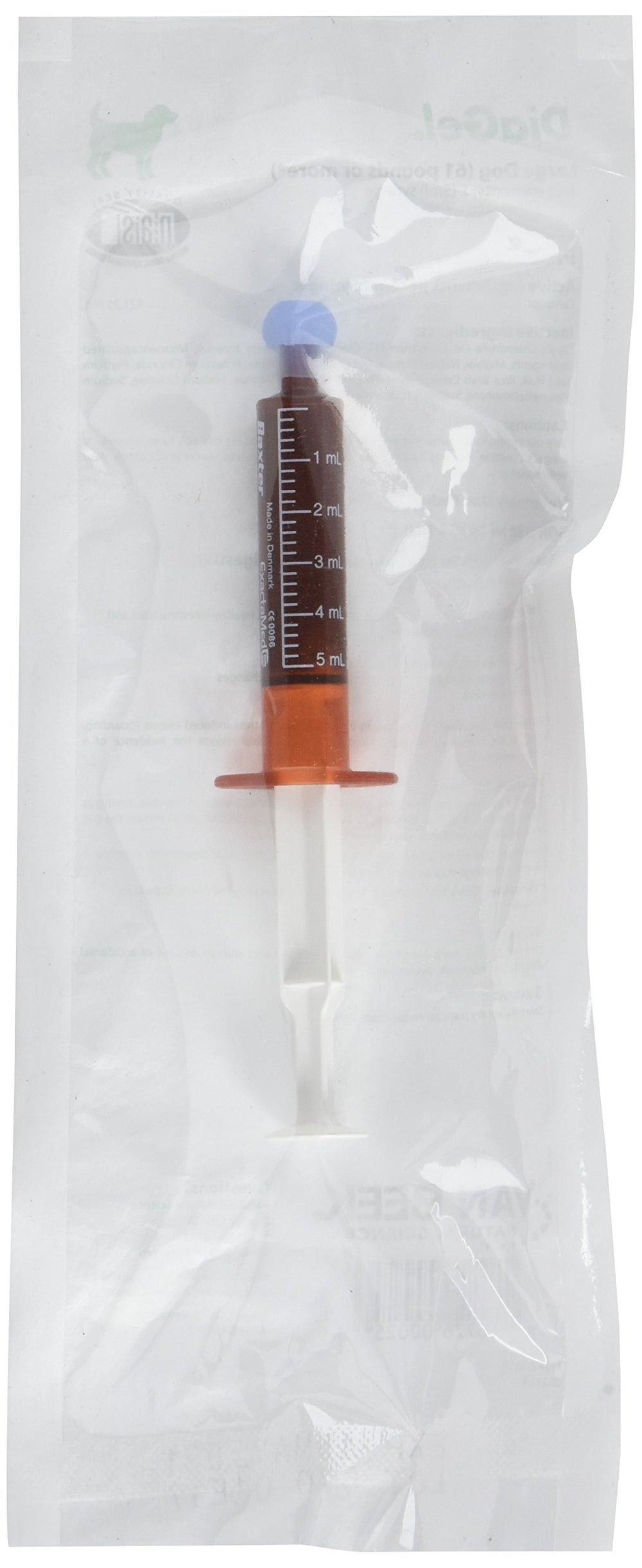 Van Beek DiaGel gel application demonstrates easy dosing for stress-free care.