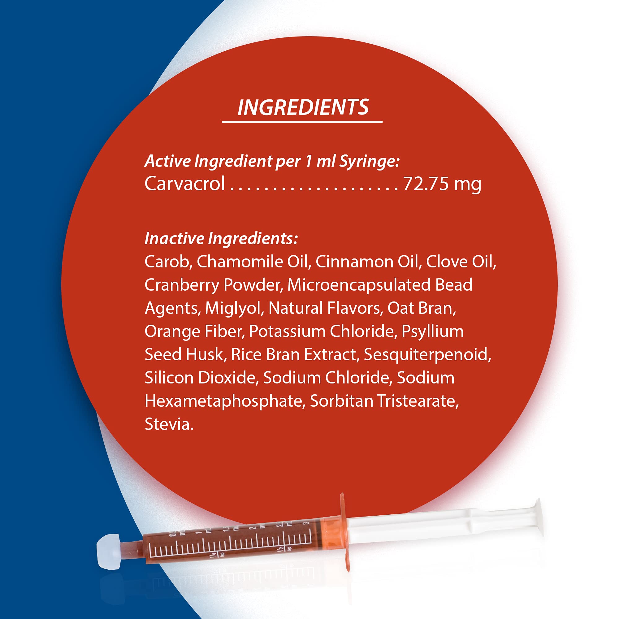 Van Beek DiaGel ingredient-panel highlights plant-based components supporting GI comfort.