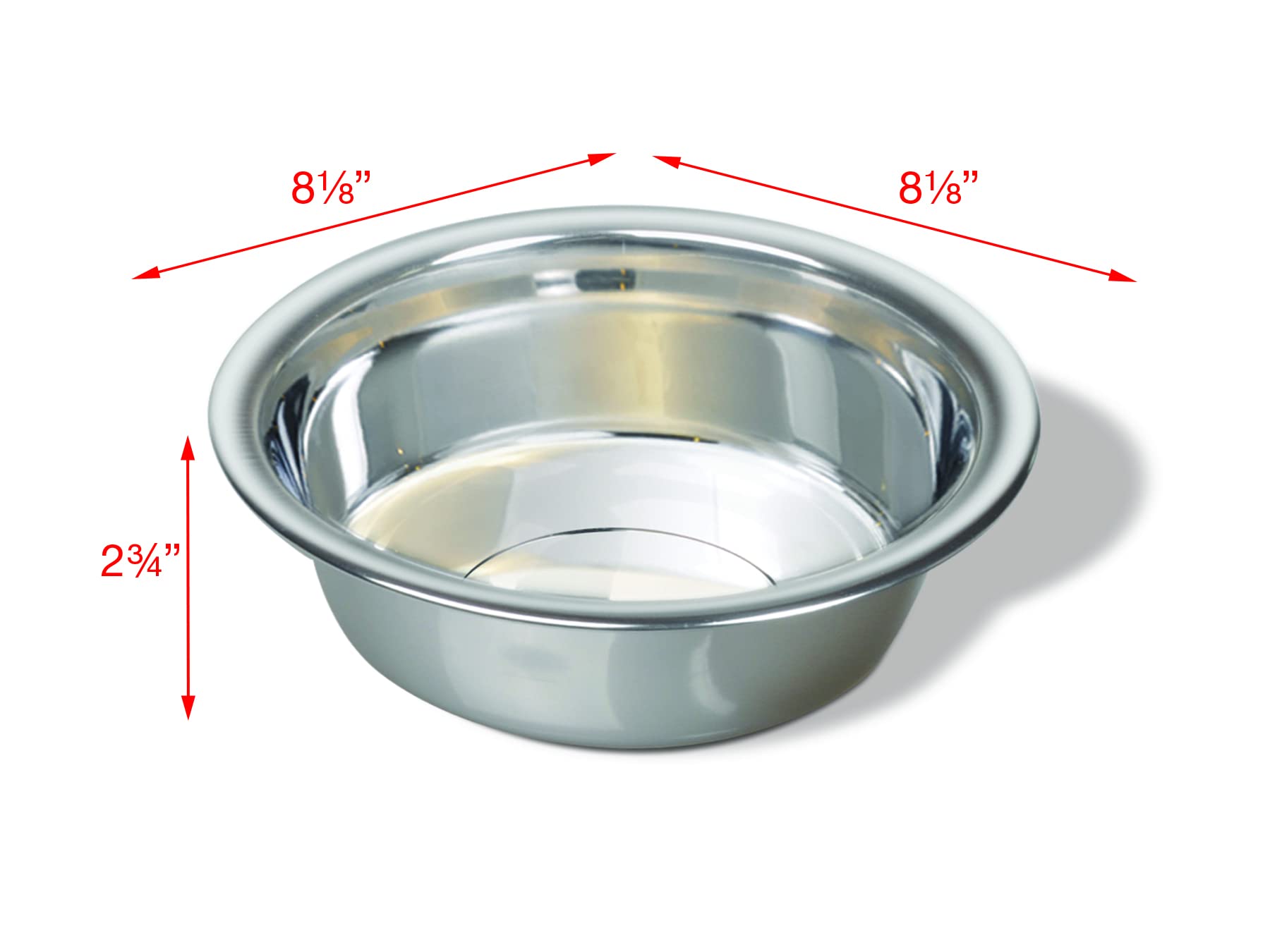 Van Ness 64-ounce lightweight dish in use on the kitchen counter for easy refills.