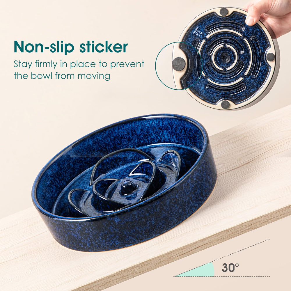 Vancasso ceramic bowl diameter 6-25 inch emphasizes sturdy, spill-resistant design.