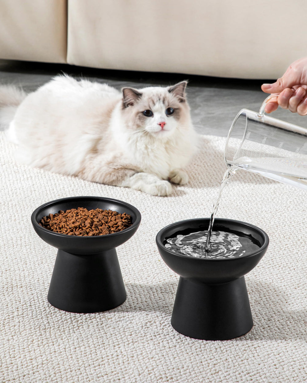 Vancasso ceramic finish cleans easily and resists odors and stains.