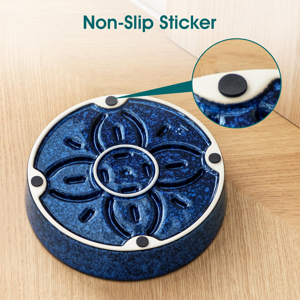 Vancasso secure adhesive pads prevent spills on busy floors