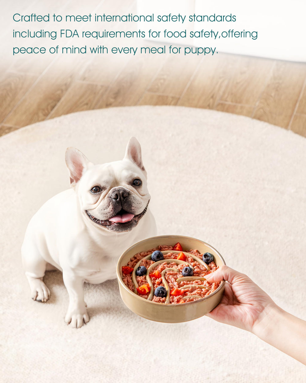 Vancasso glaze finish is easy to clean and dishwasher safe.