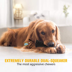 VANFINE squeaker inside toy adds endless interactive play and mental stimulation