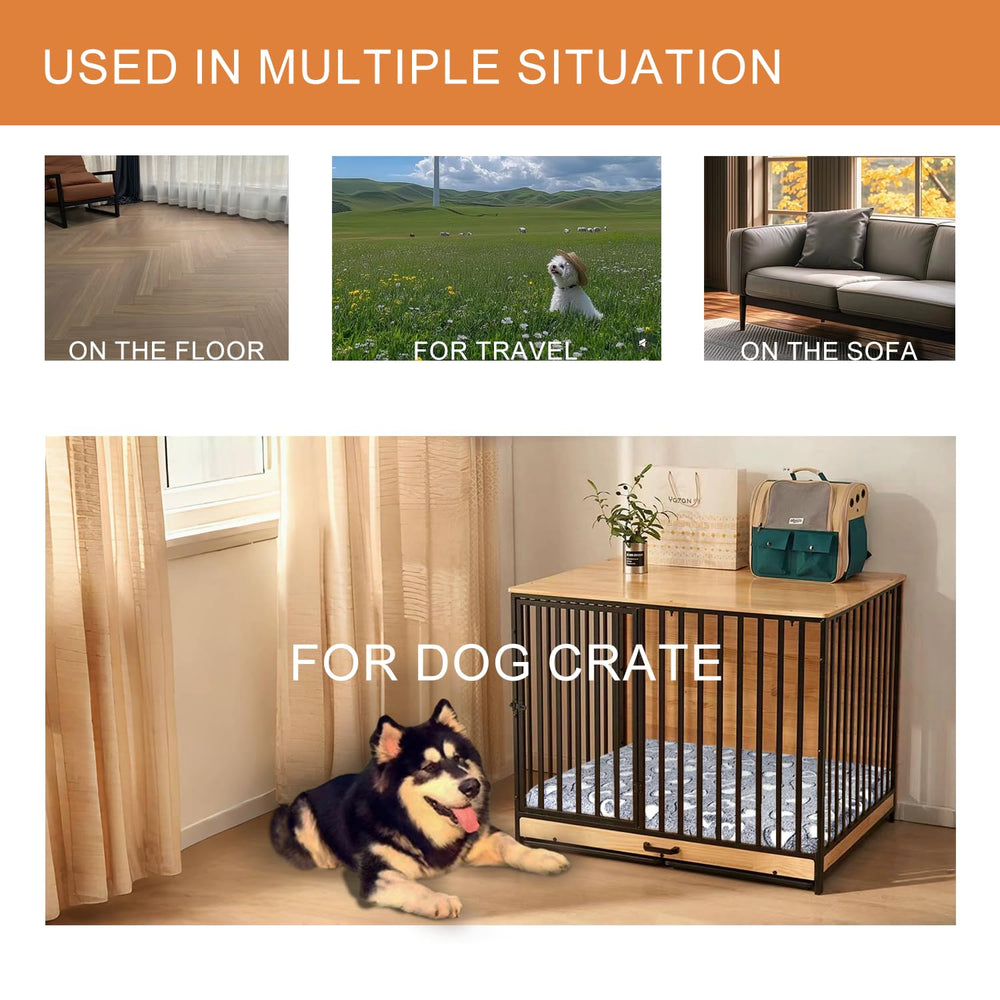 VANKEAN bed mat with zipper cover for easy cleaning