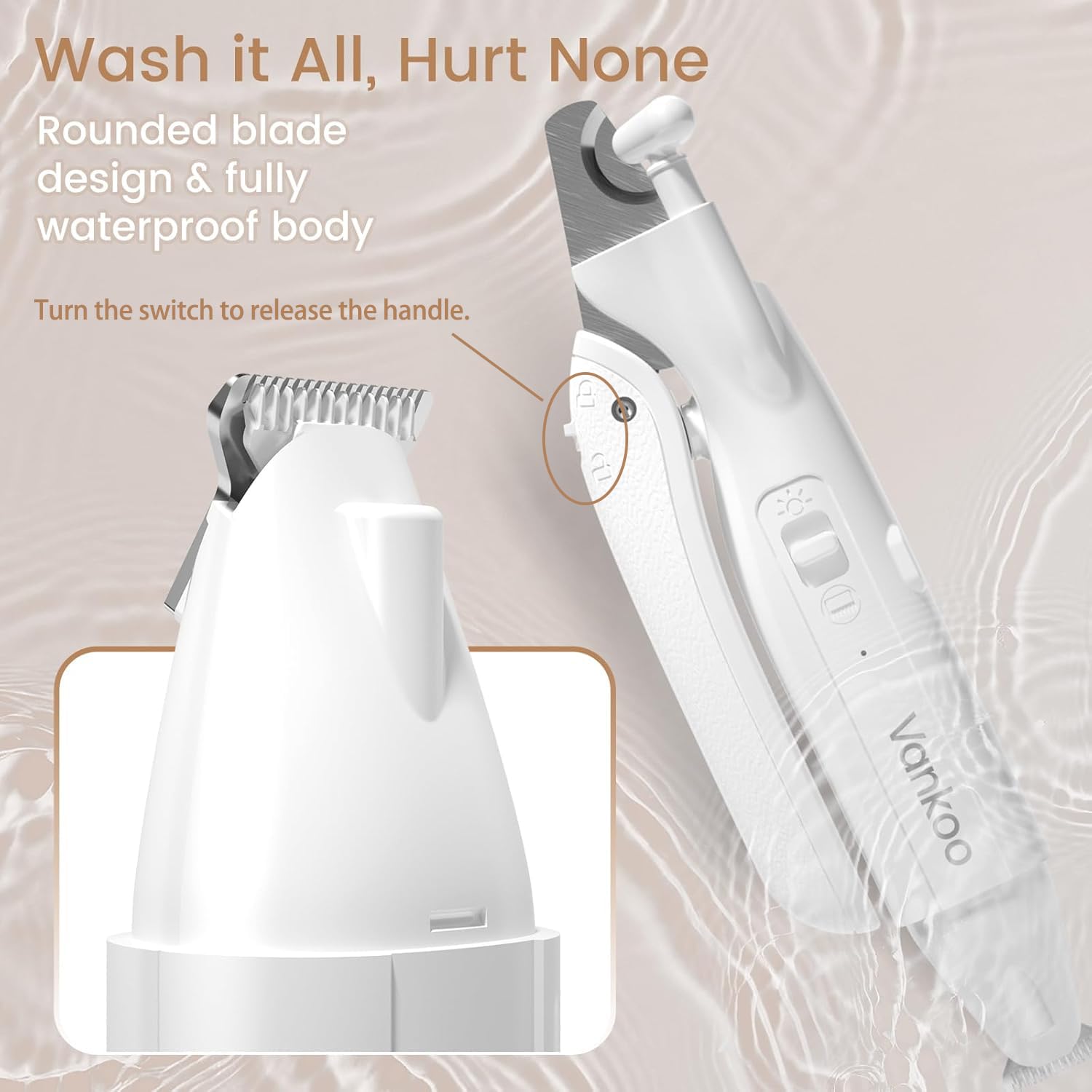 Vankoo blade oil and cleaning brush included