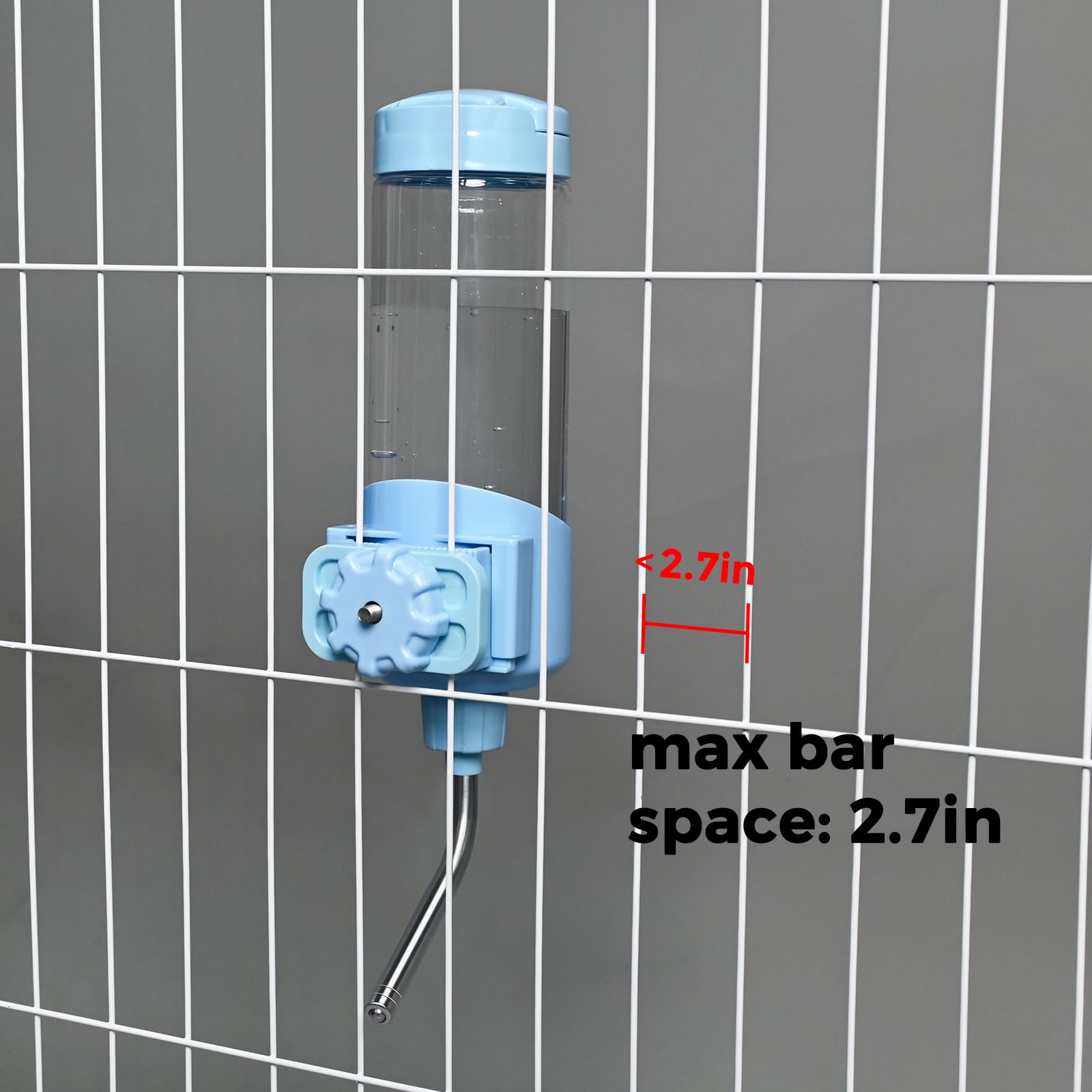 Vannon 23oz capacity supports pets' daily water needs between checks.
