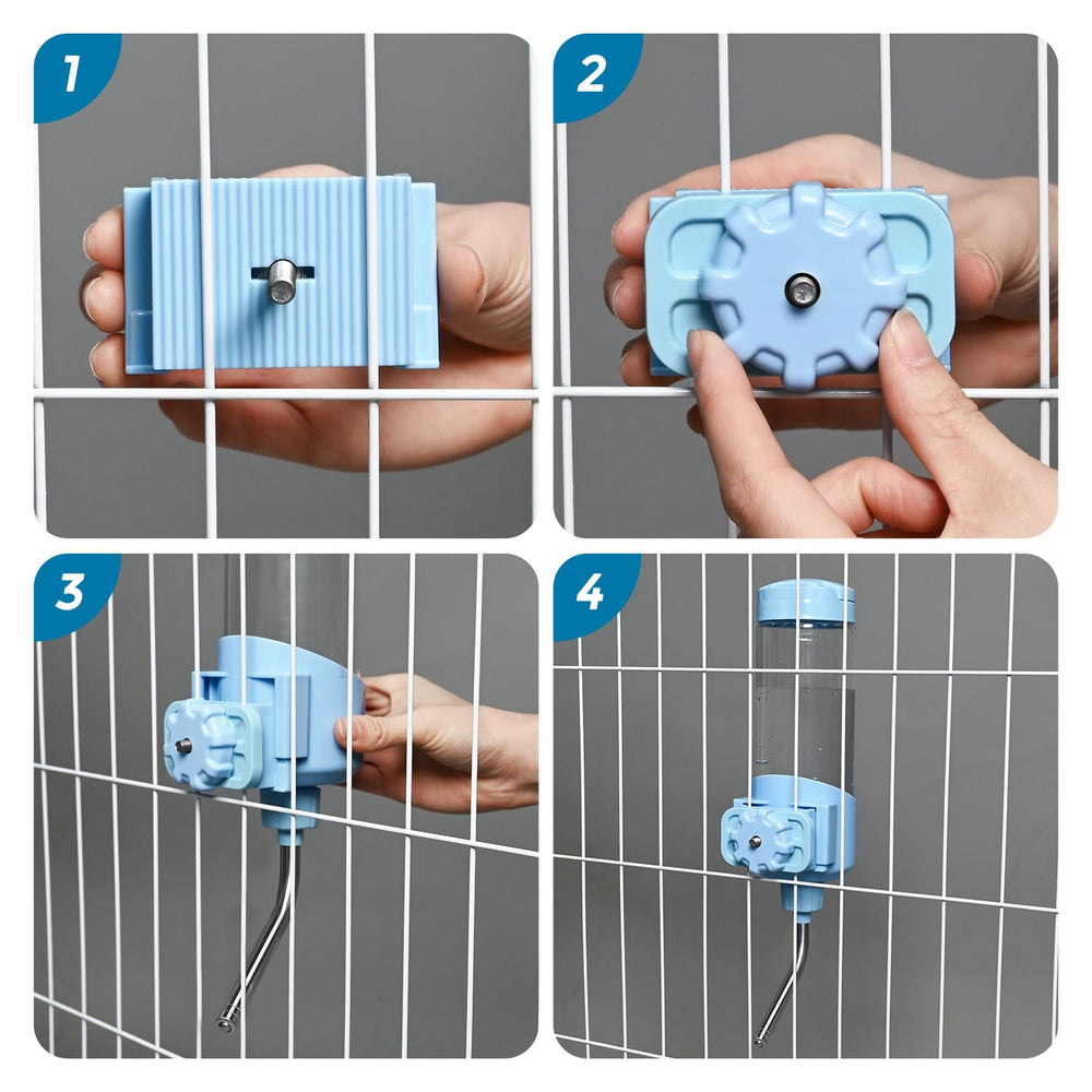 Vannon easy install and detach design simplifies cleaning and refilling.