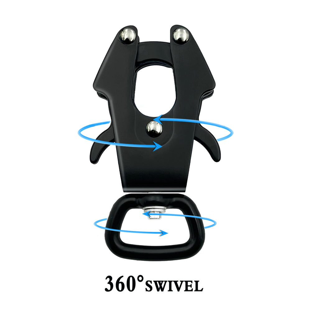 VANQOU aluminum alloy clip resists rust and corrosion