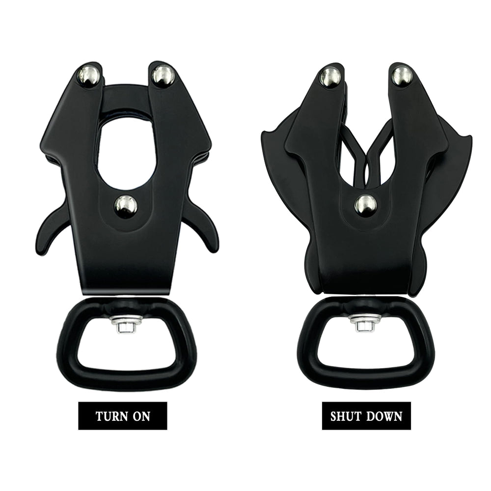 VANQOU heavy-duty buckle withstands strong pulls