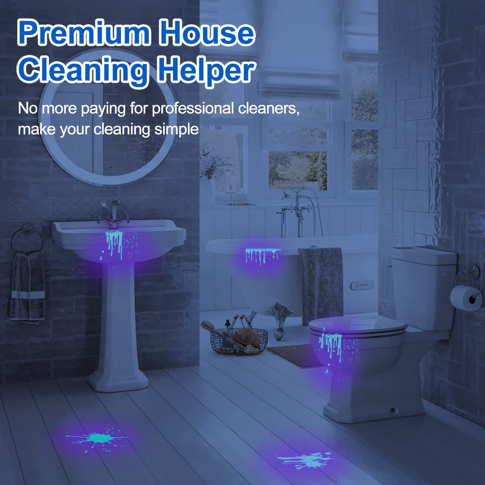 Vansky stain detection on dry spots enables quick cleanup planning