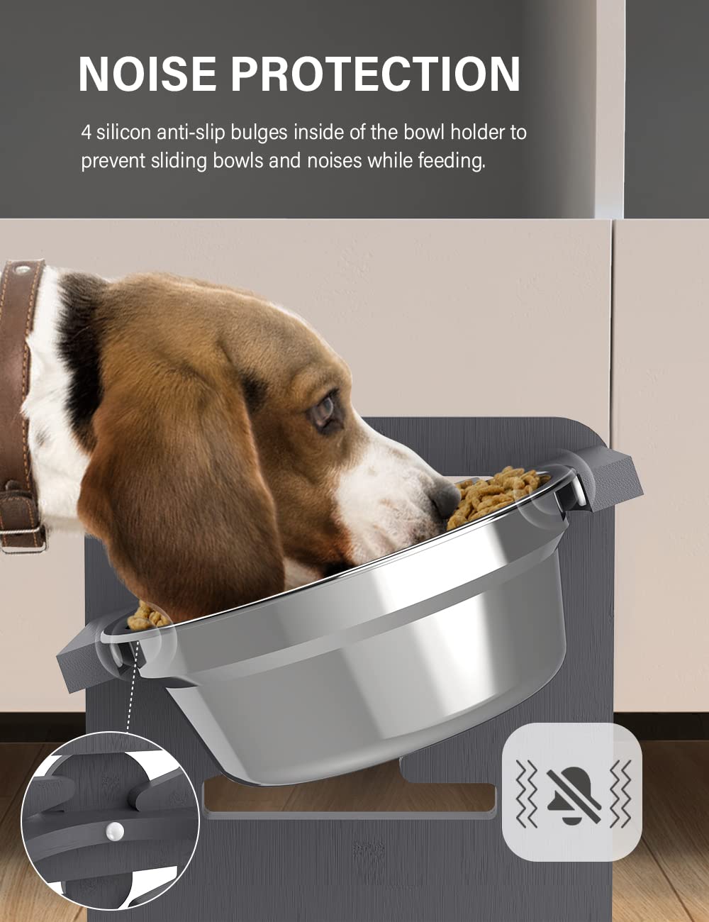 Vantic stainless steel bowls resist rust and are dishwasher safe.