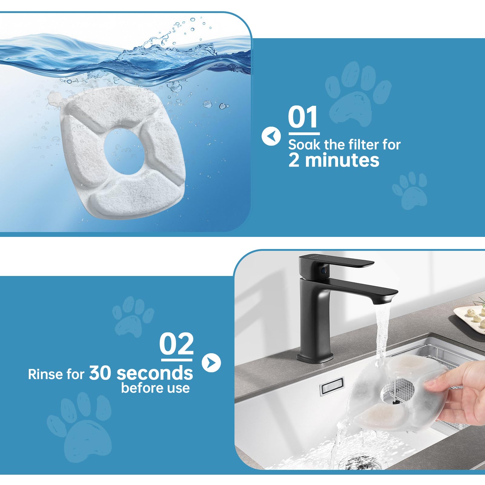 VANVE compatible with 135oz fountain to support larger hydration needs.