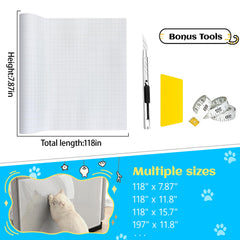 Vanzard wide-coverage roll protects sofa arms backs and edges