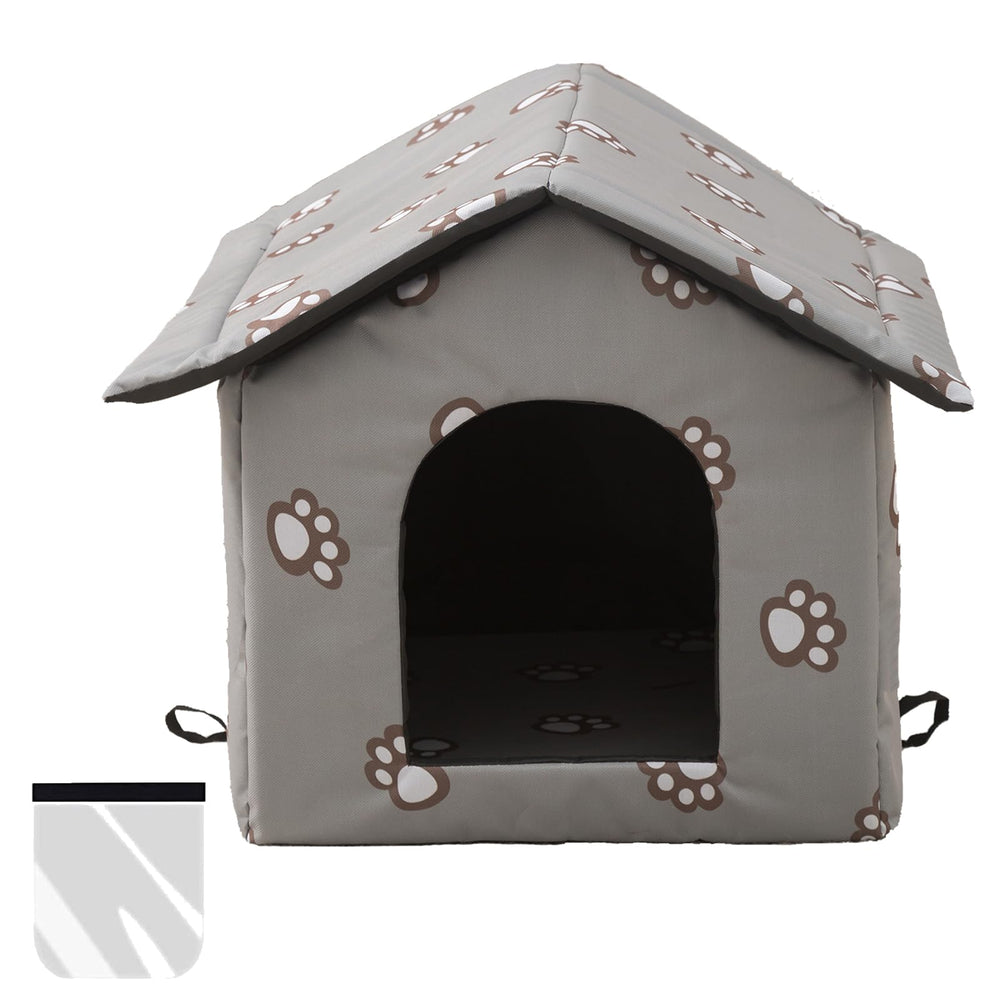 VARMTOR cat house top zipper design for quick cleaning and disassembly.