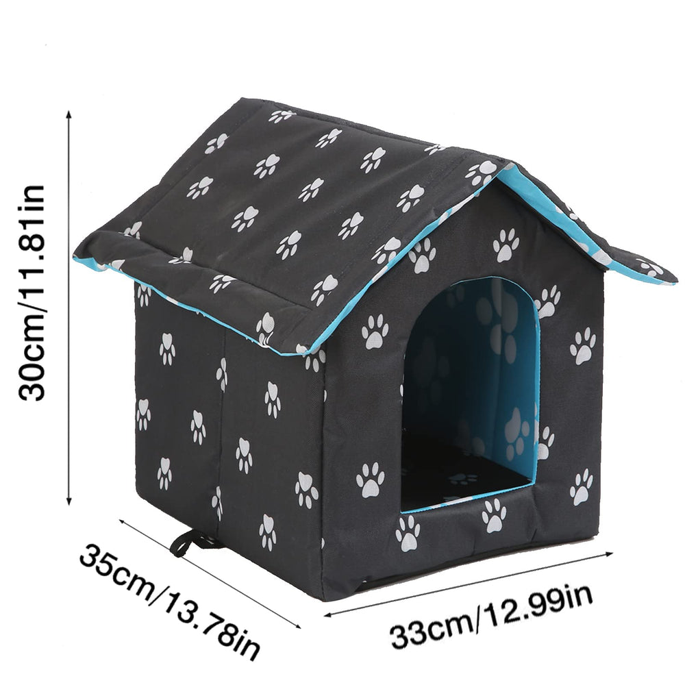 VARMTOR outdoor cat house waterproof material highlights durable, dry refuge