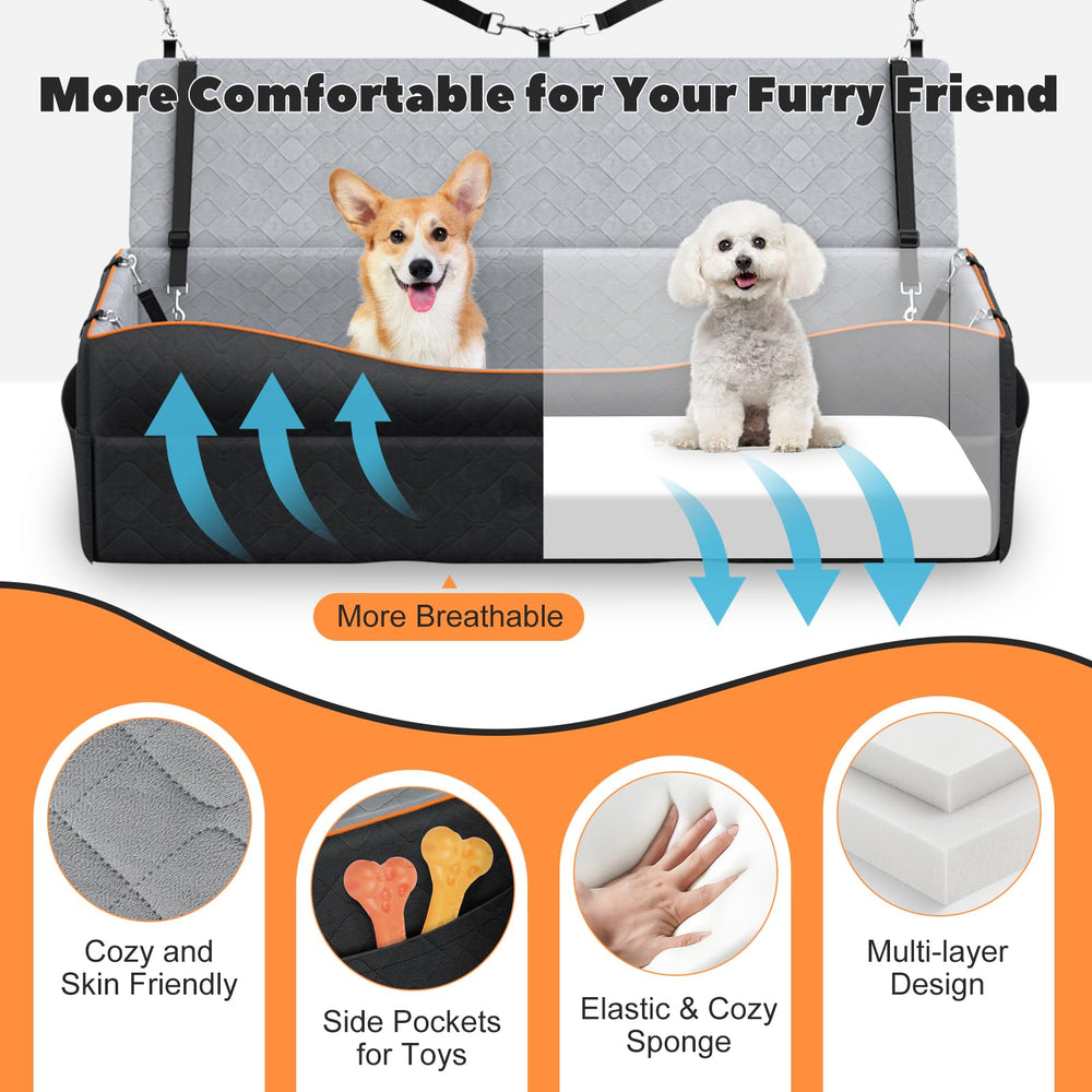 VavoPaw 4.5-inch thick sponge padding provides comfy elevation