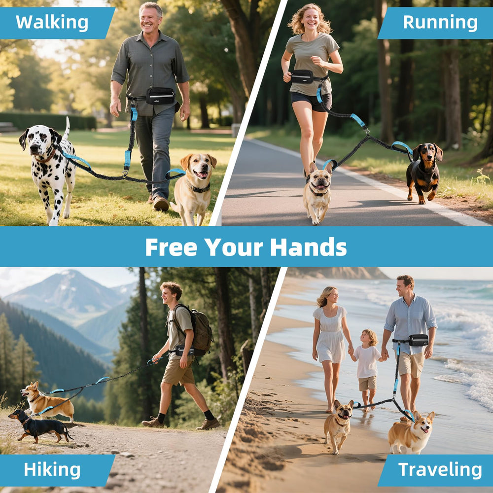 VavoPaw adjustable waist belt adapts to different waists for a secure fit