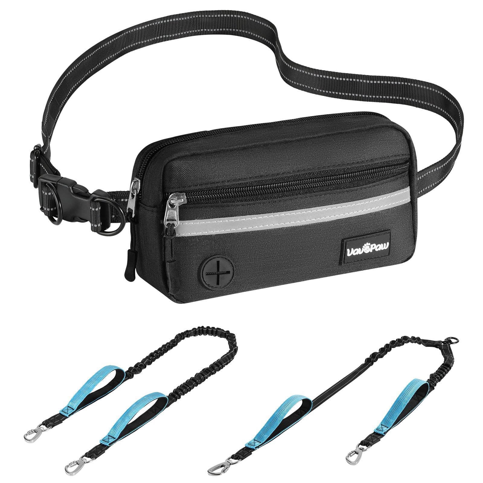 VavoPaw dog-walking essentials pocket holds snacks, keys and more on the go