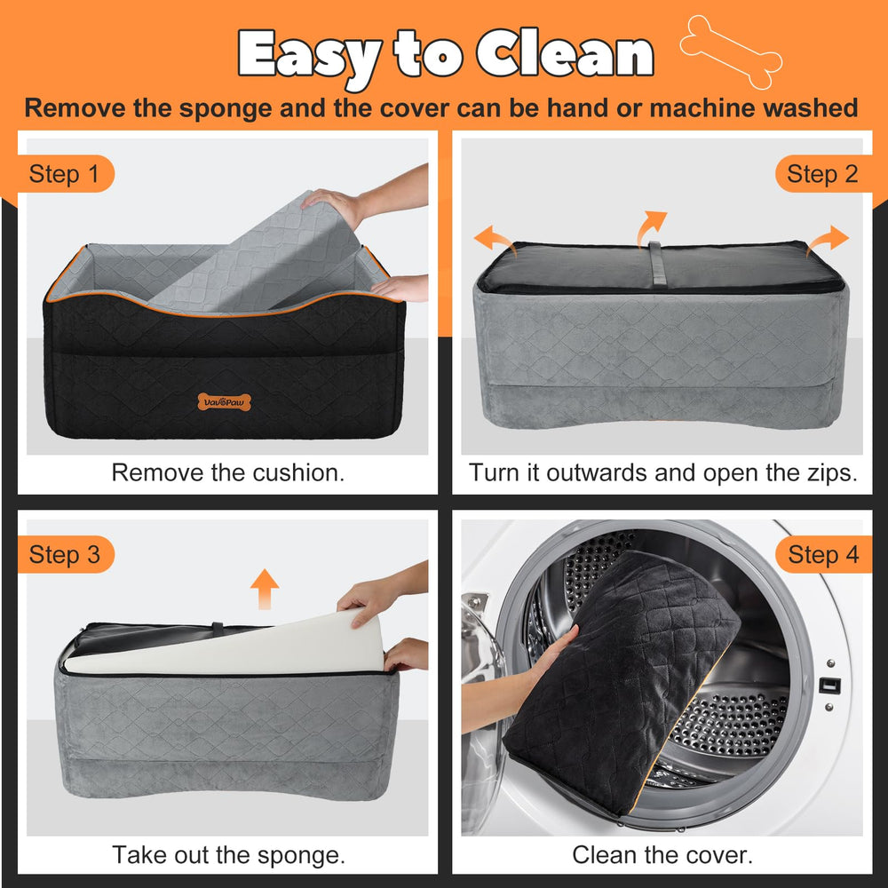 VavoPaw dogs enjoying the window view during travel