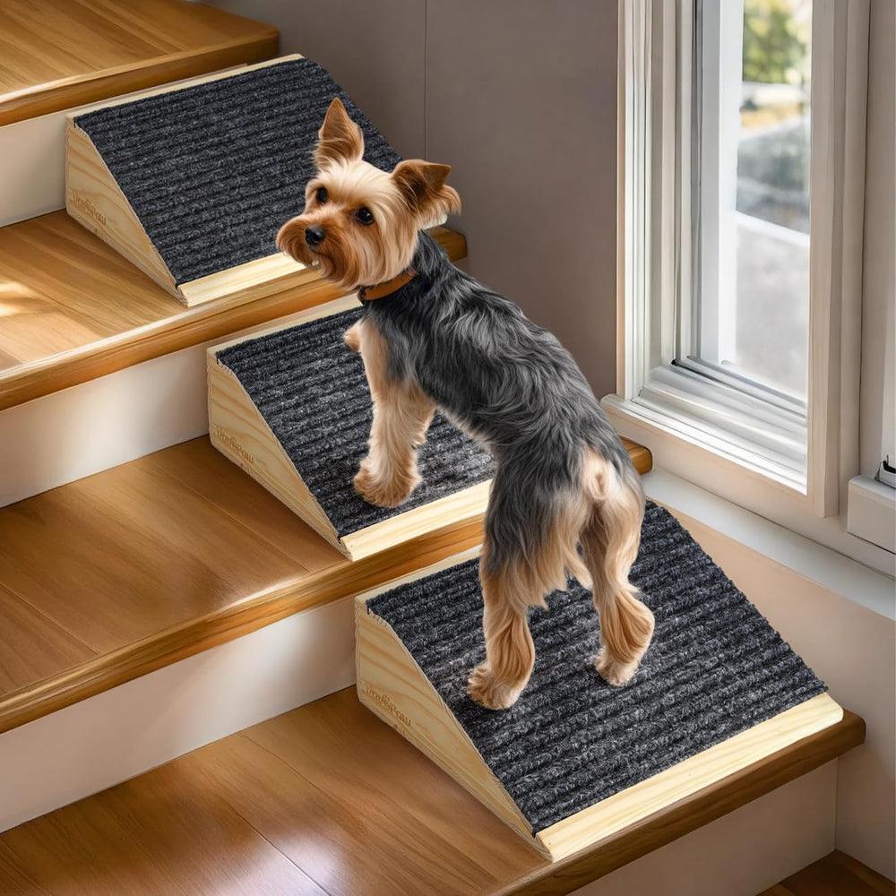 VavoPaw fits stair width around 10.2 inches for smooth transitions