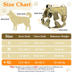 VavoPaw harness back view showing handle and rear D-ring for easy control.