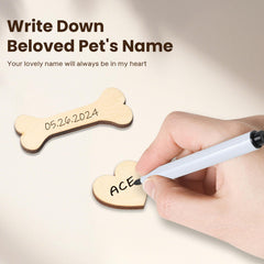 VavoPaw name tag for a personalized memorial display