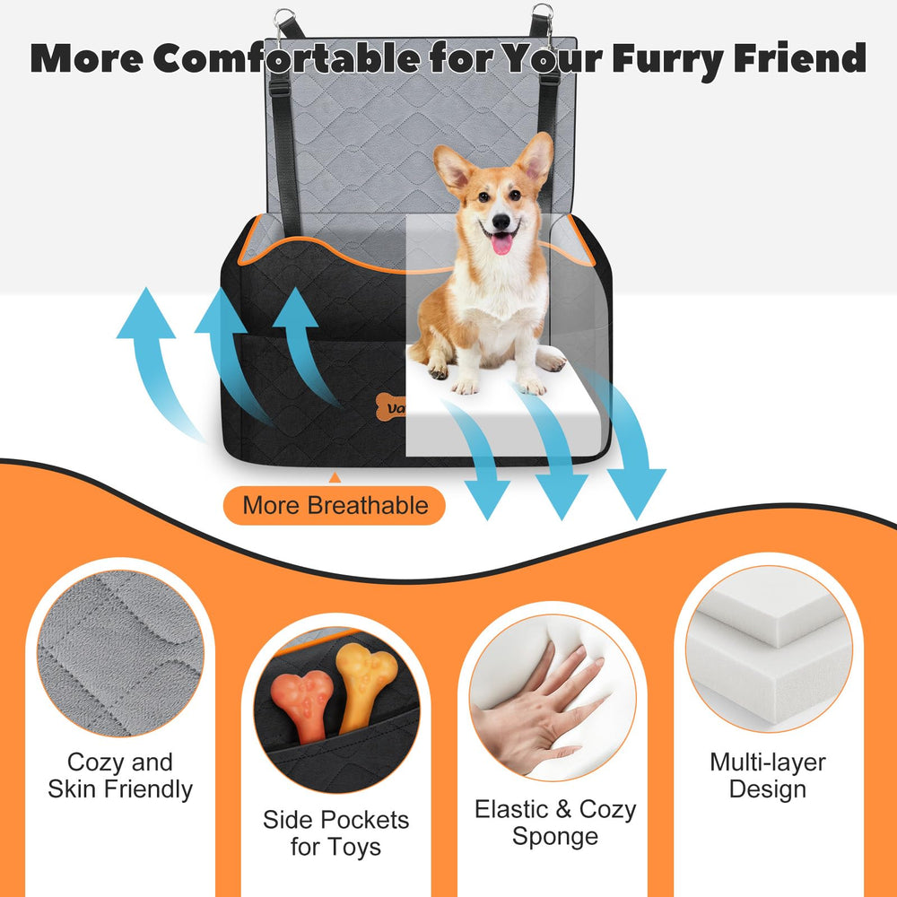 VavoPaw removable cover makes cleaning quick and easy after adventures.