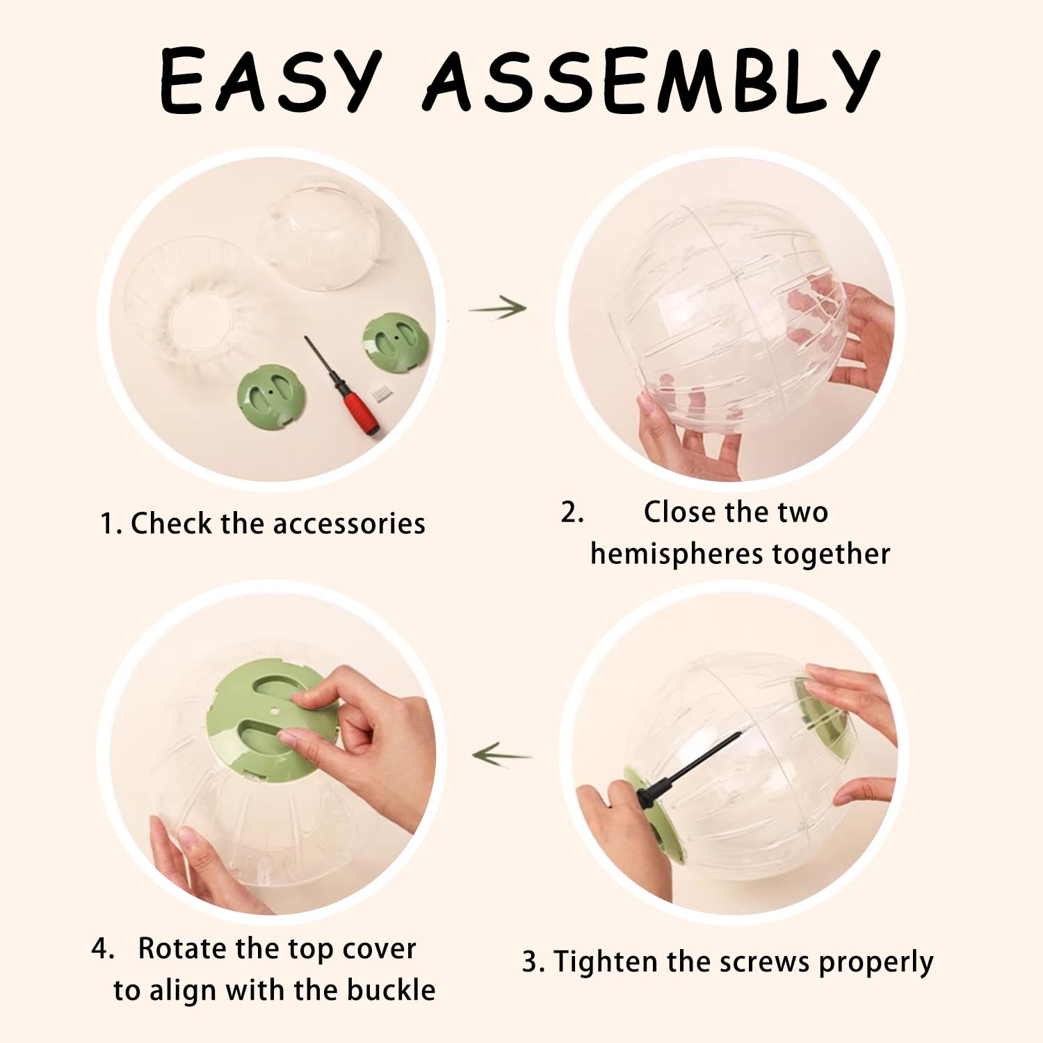 Vayinana detachable-design easy assembly and cleaning after play sessions