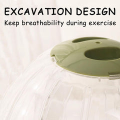 Vayinana perforated-surface interior air-channels promote breathability during motion