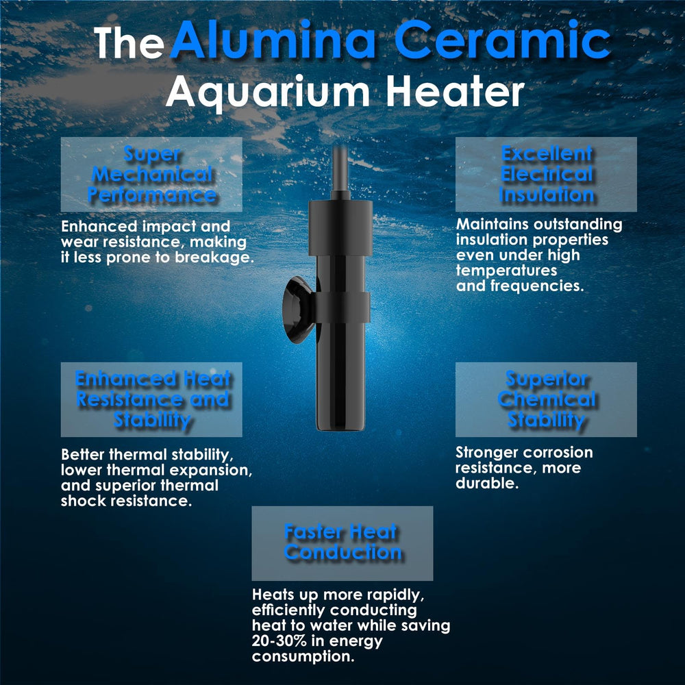 VCRAZE alumina ceramic heater emphasizes durability and efficient heat