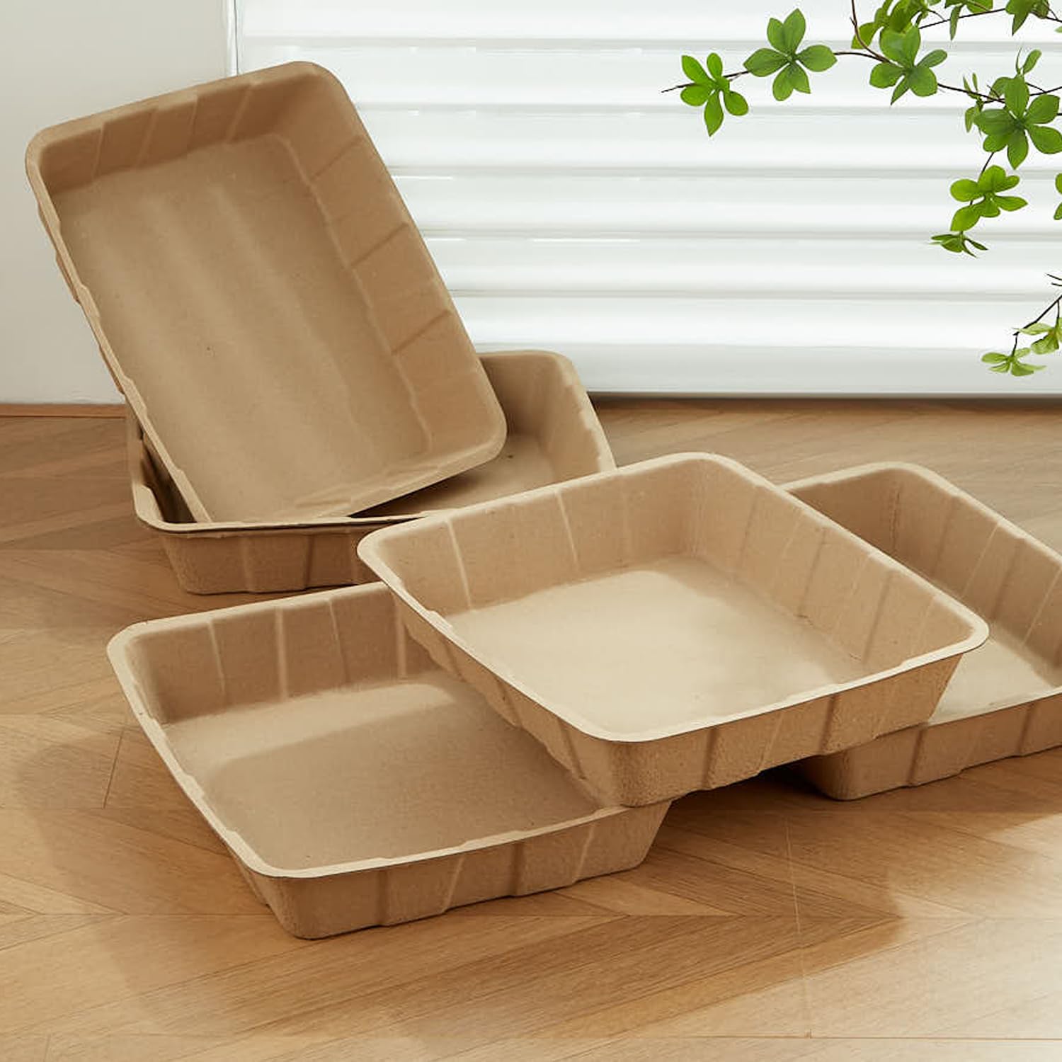 Vealind leakproof multi-layer paper design keeps spills contained during travel and car trips.