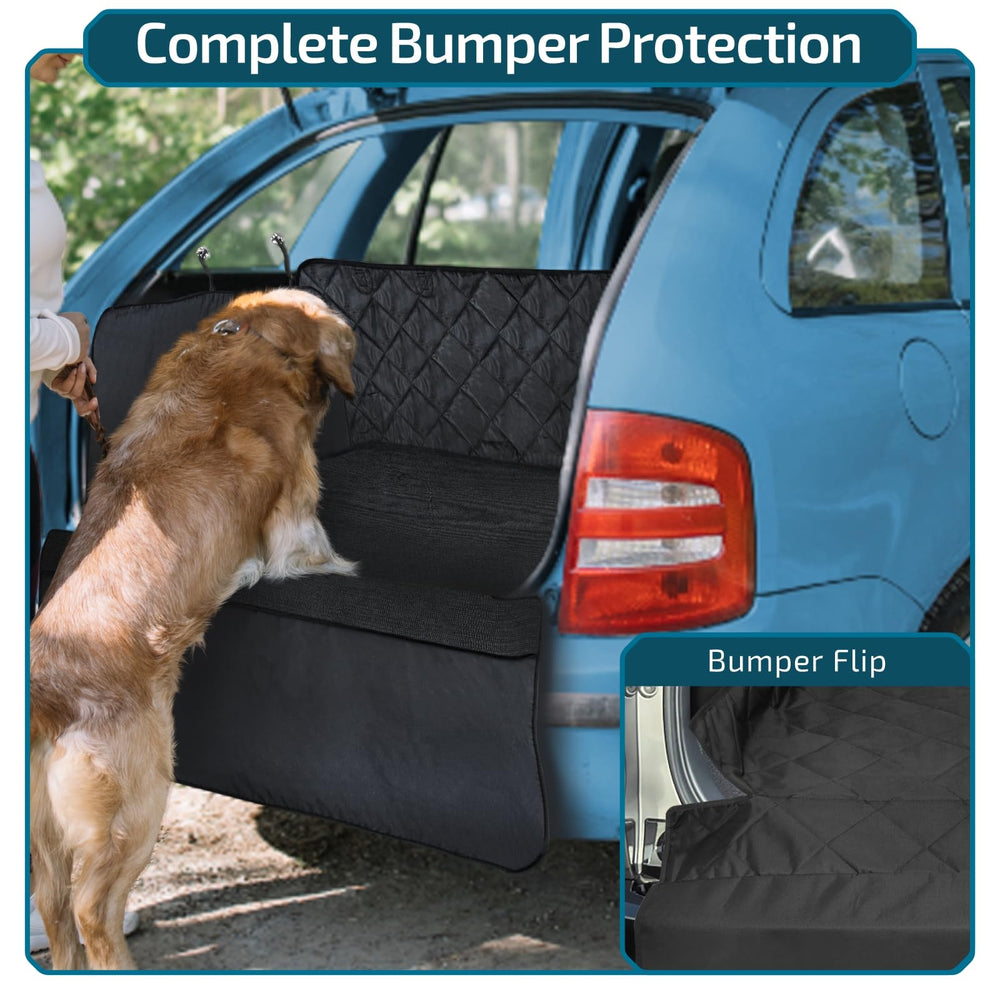 Veckle SUV Cargo Liner folds for compact storage when not in use