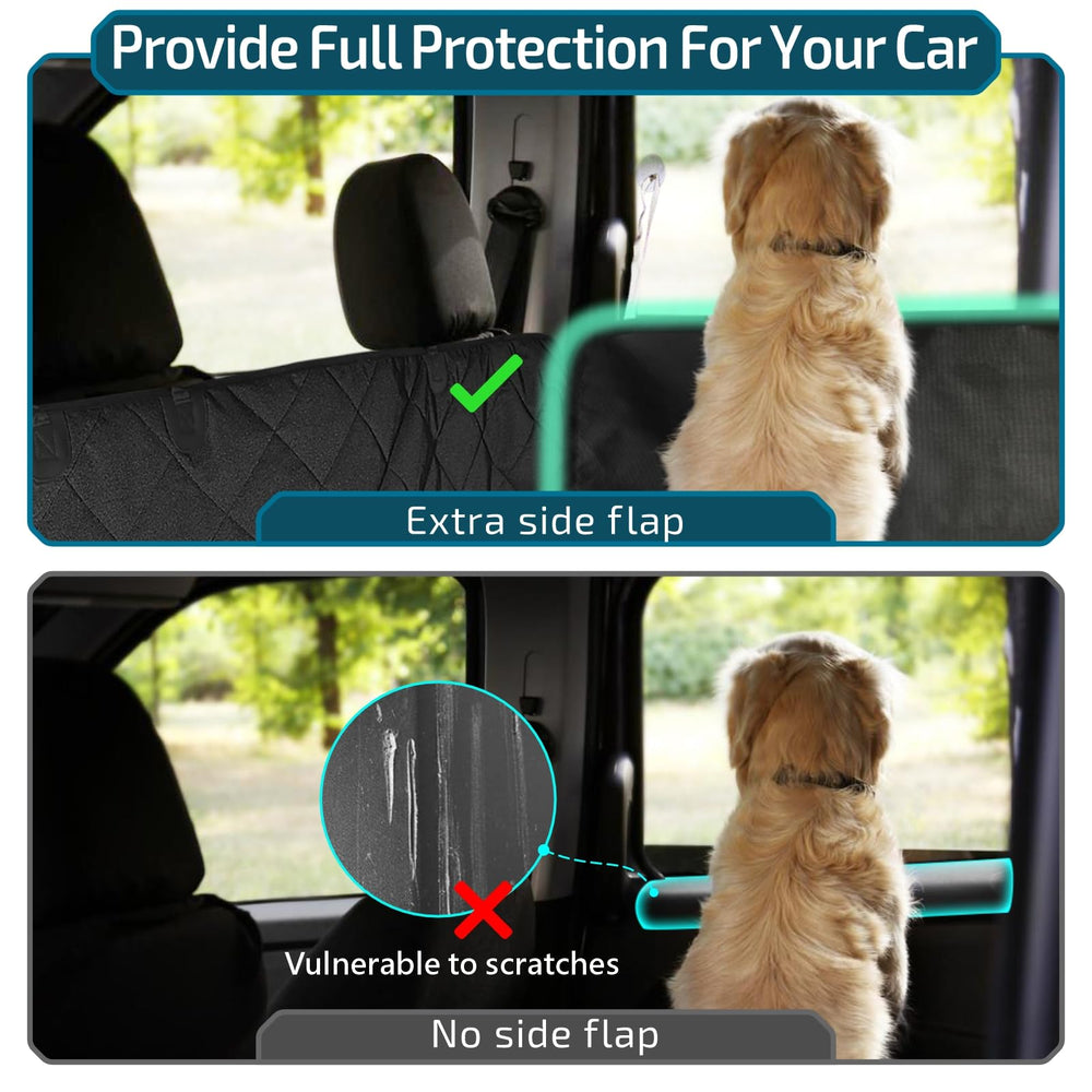 Veckle SUV Cargo Liner PVC coating makes cleanup easy after trips