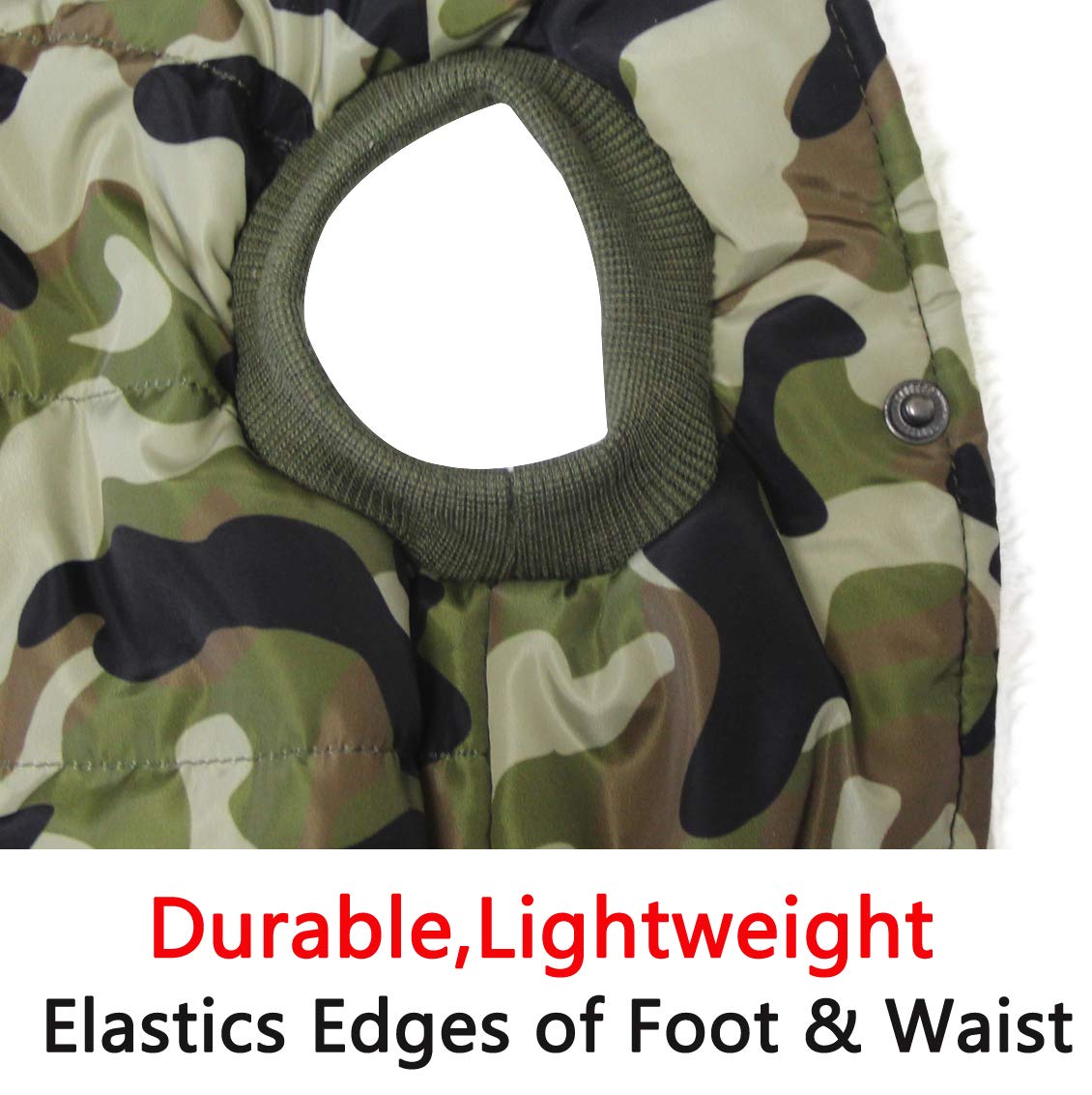 Vecomfy leash-hole-neck detail enables leash use without extra bulk.