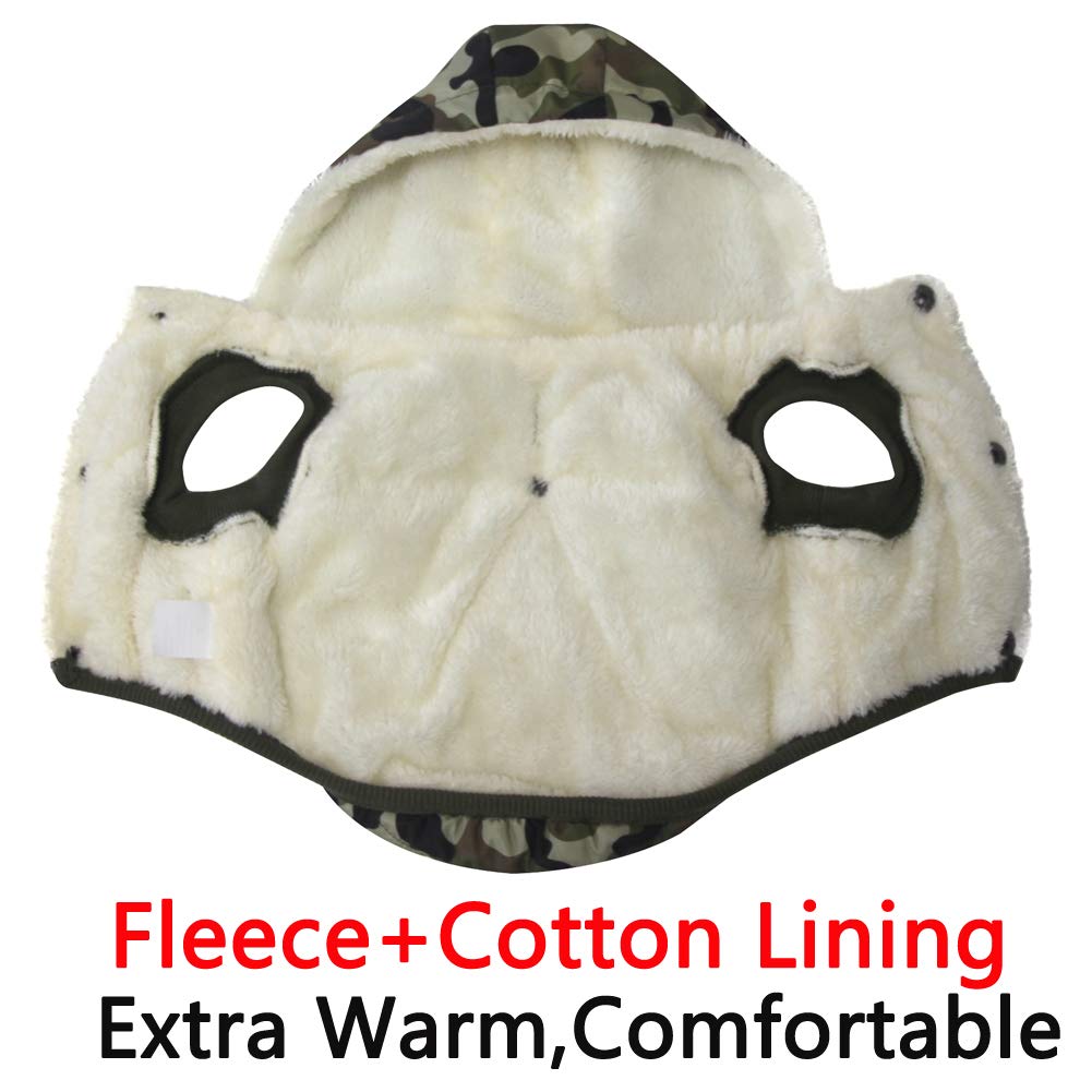 Vecomfy lightweight durable coat with snaps for easy on-off during park visits.