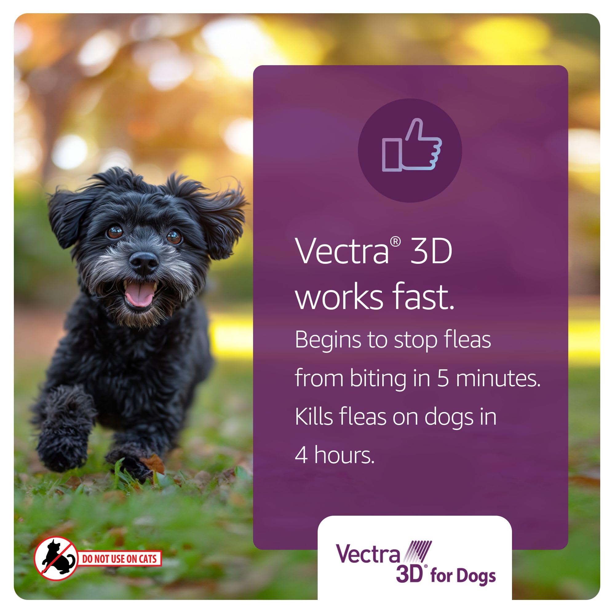 Vectra 3D topical application tube makes easy, quick-drying treatment.