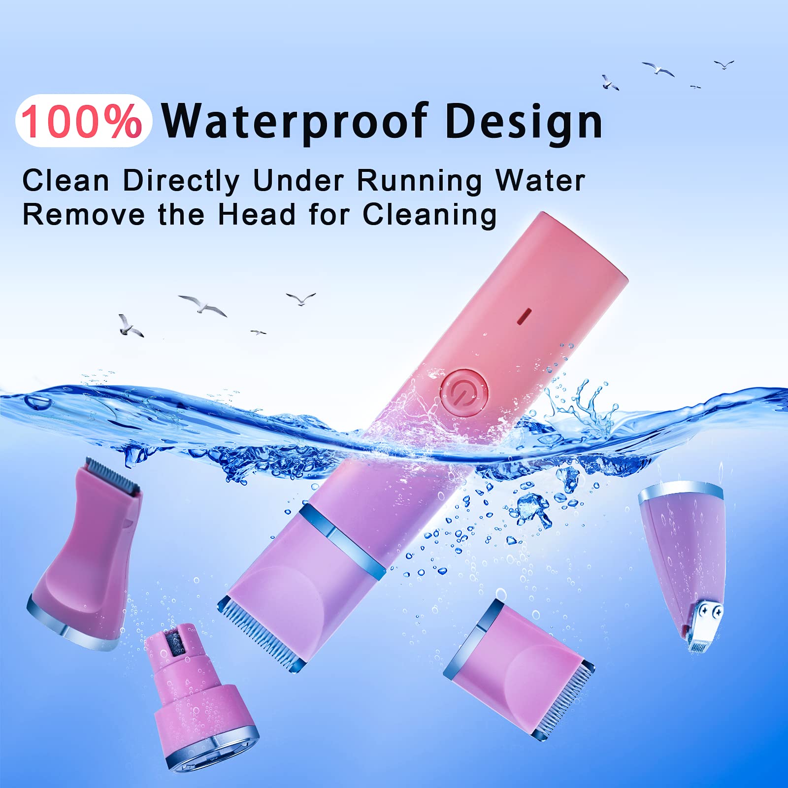 Veeconn dog grooming clips cordless design demonstrating flexible grooming sessions