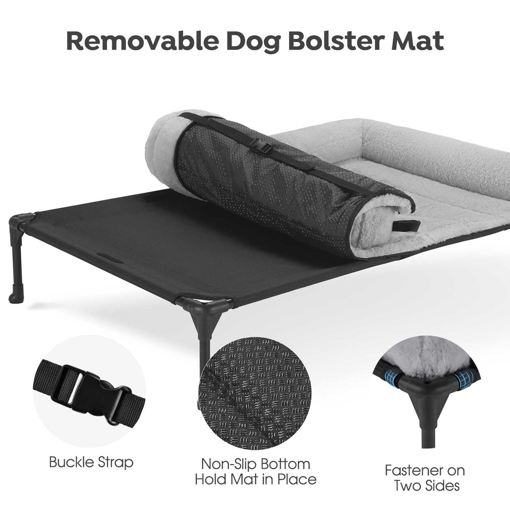 Veehoo frame with non-slip feet ensures stability