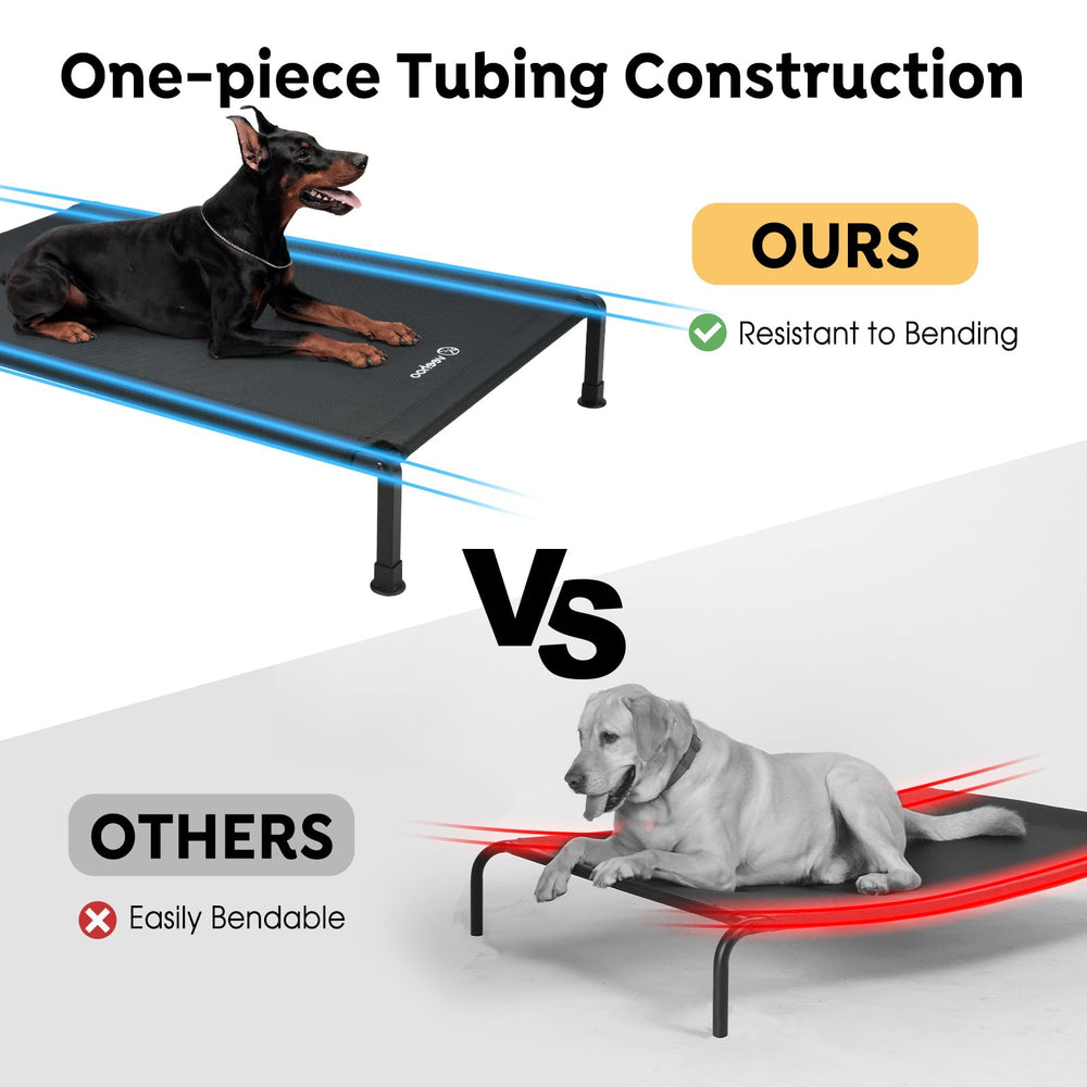 Veehoo frame with anti-slip silicone feet for stability