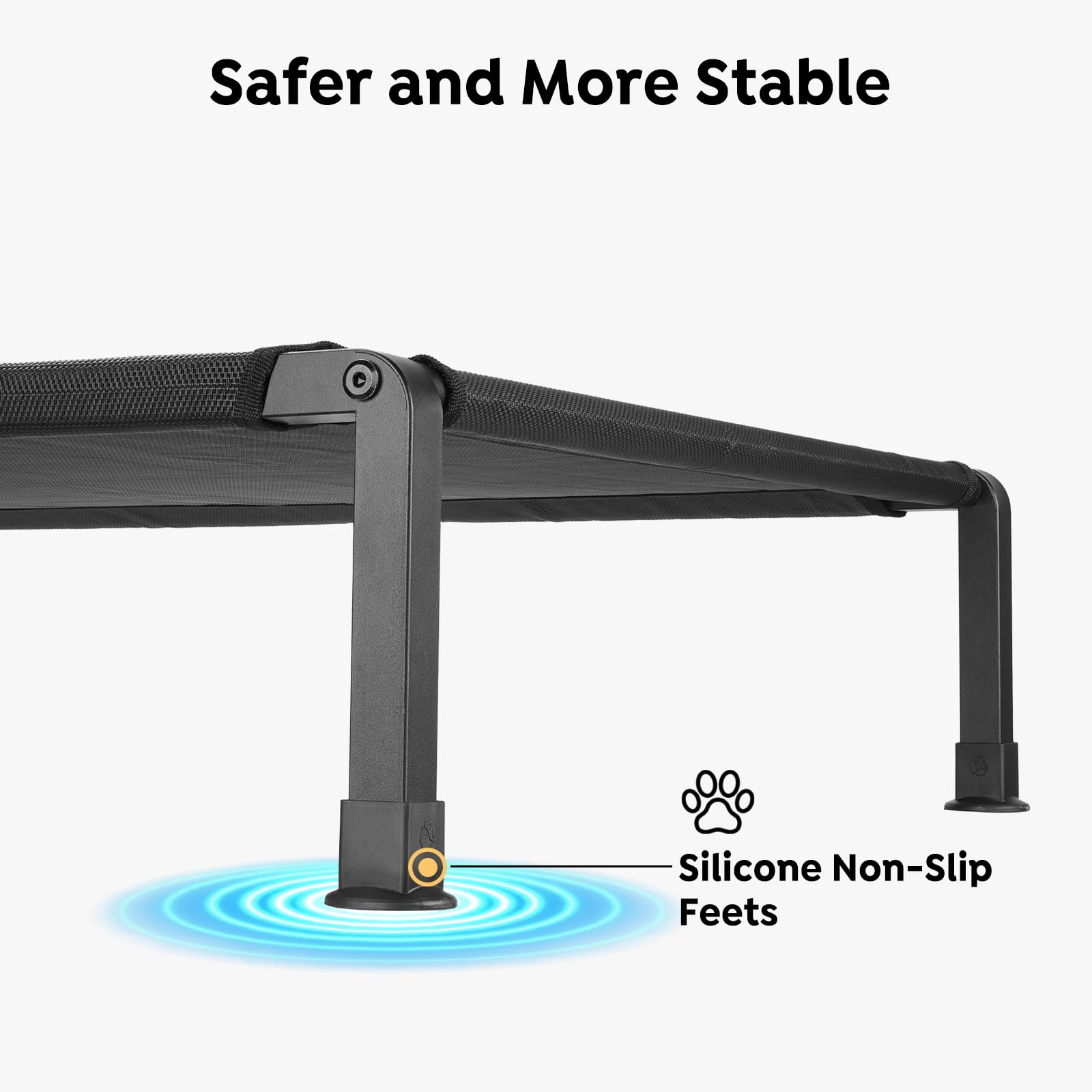 Veehoo washable mesh bed surface easy to clean