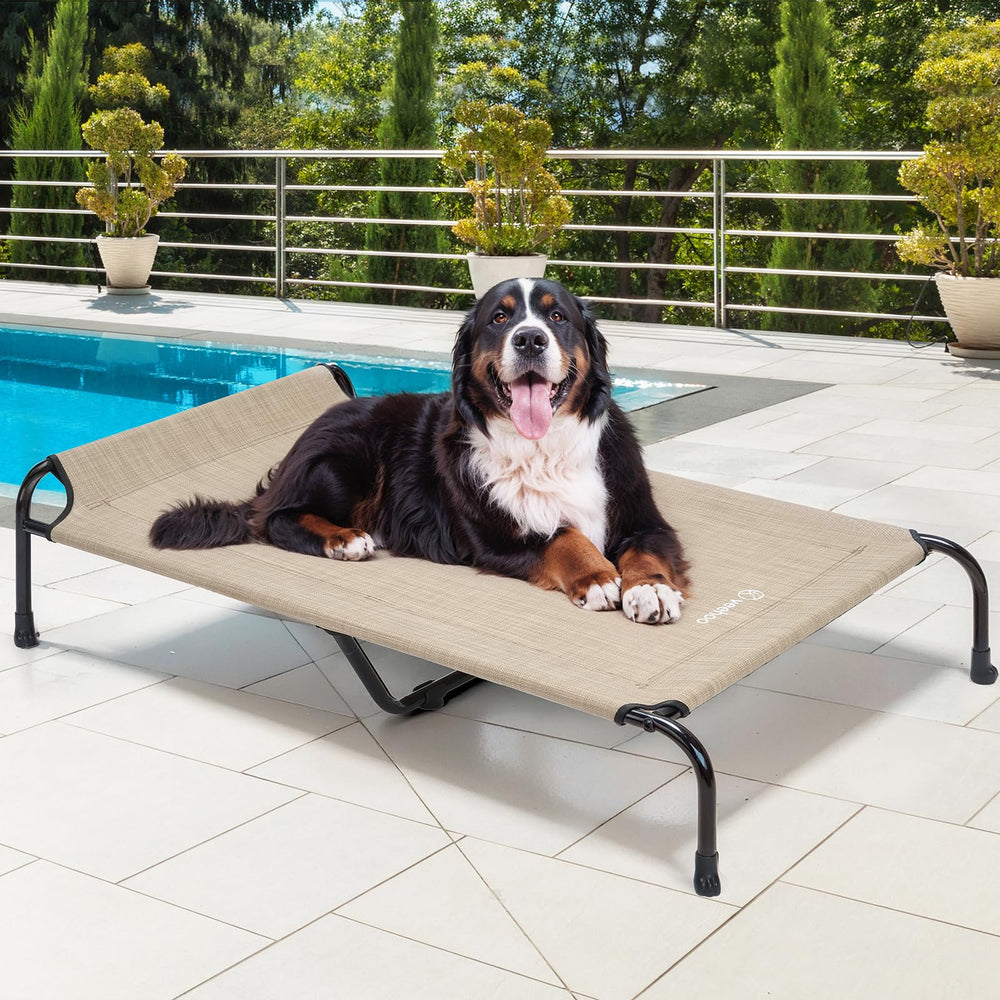 Veehoo XXXL easy-clean bed for quick rinsing or wiping