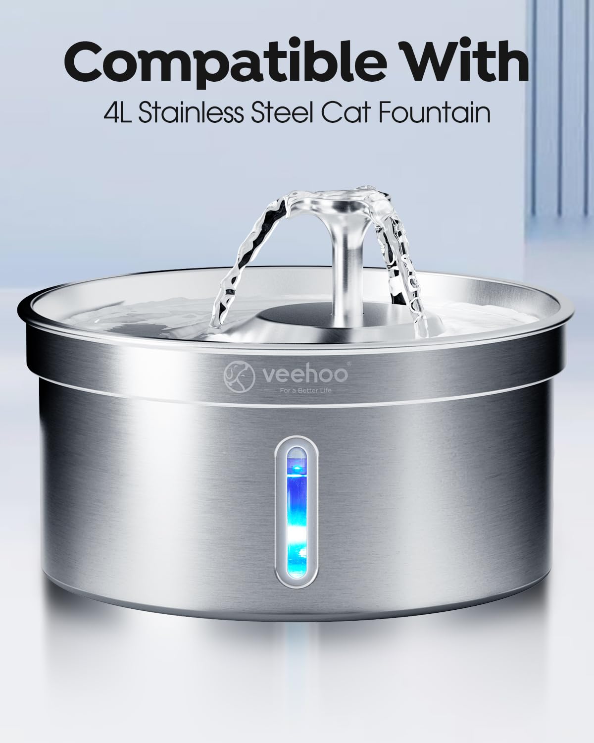 Veehoo 12-pack pre-filter sponges trap debris to keep water flowing smoothly.