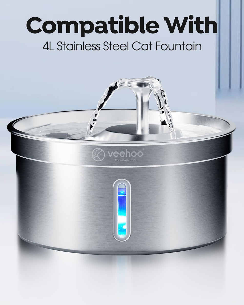 Veehoo 12-pack pre-filter sponges trap debris to keep water flowing smoothly.